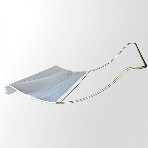 PANEL PUBLICITARIO TUBO TEXTIL CURVO 600*230 CMS